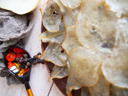 Tarte Poires et chocolat aux épices des Minorités
